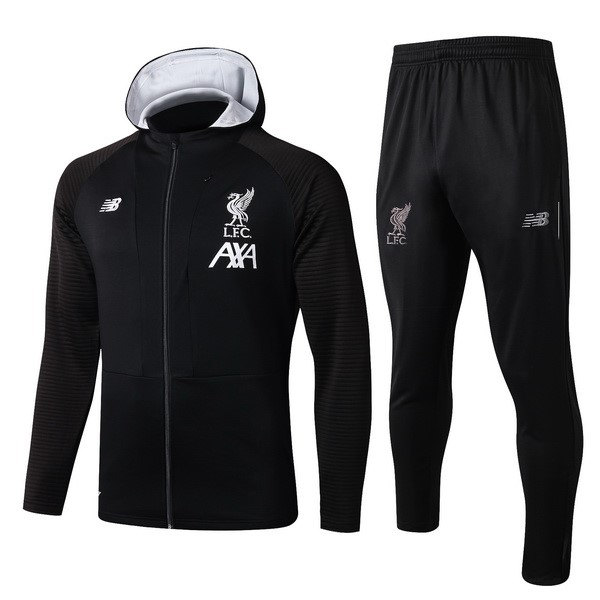 Chandal Liverpool Negro Blanco 2019/20